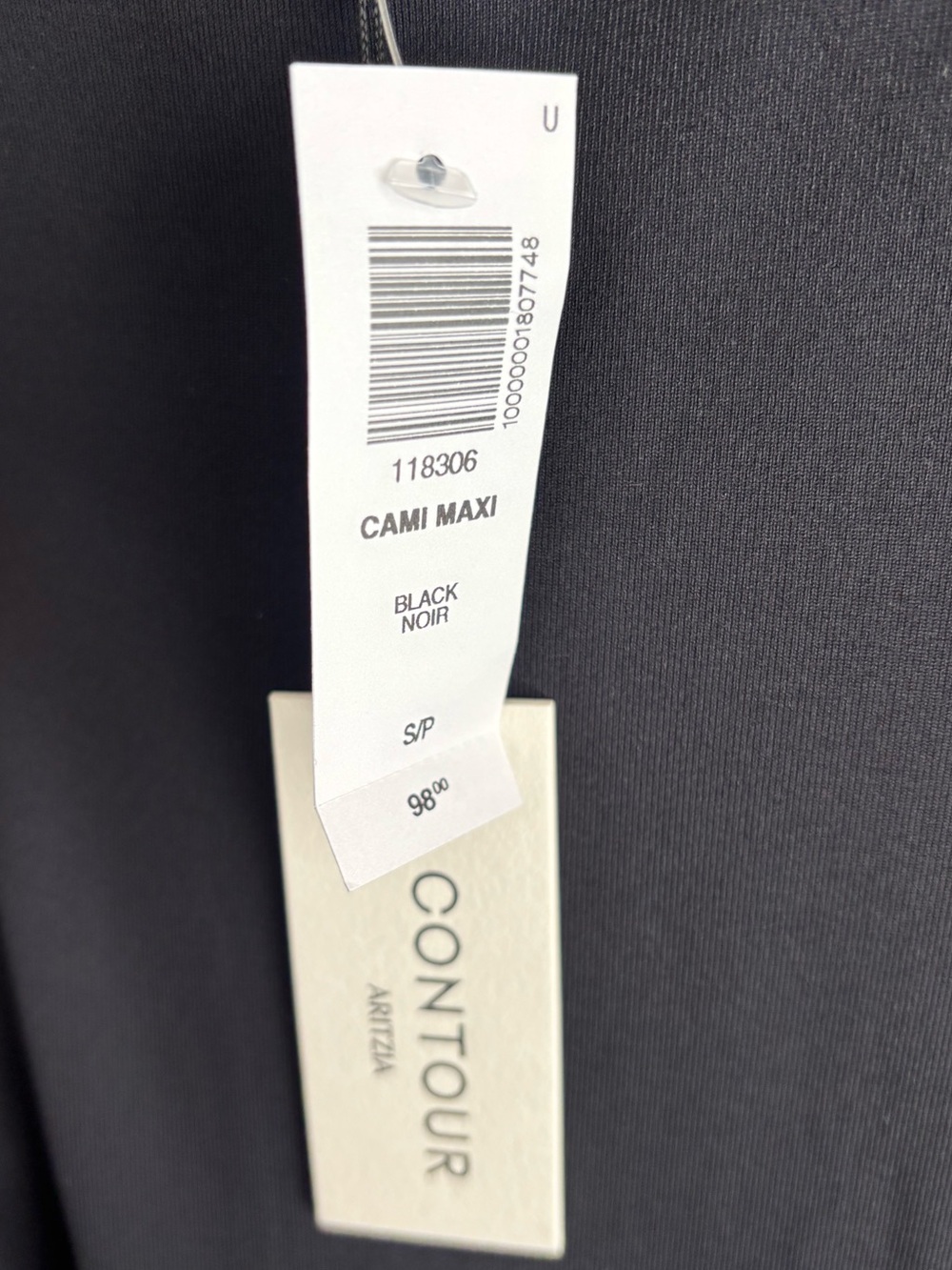 Black Bodycon Cami Contour Dress - Picture 5 of 7